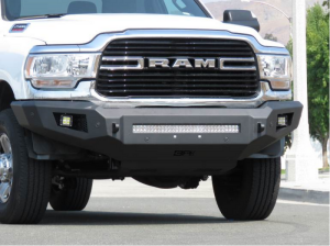 Dodge Ram Bumper - Front - Body Armor 4x4 - Ambush - Light Texture Black - `19-`24